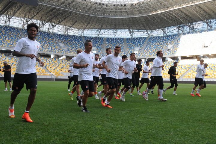 "Шахтер" на "Арене-Львов" "Шахтер" на "Арене-Львов"