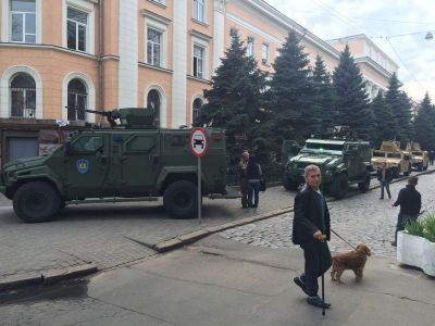 В Одессу стягивают "Альфу", Нацгвардию и боевую технику: опубликованы фото