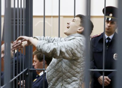 Надежда Савченко в суде Надежда Савченко в суде