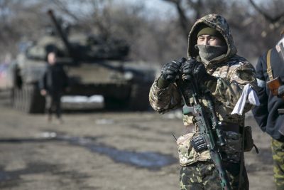 Боевики на Донбассе, иллюстрация