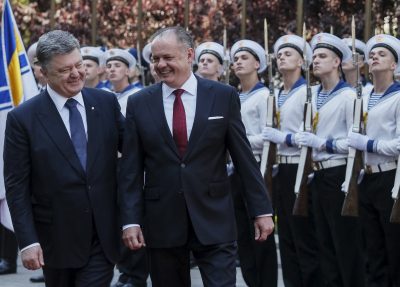 Петр Порошенко и Андрей Киска
