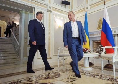 Владимир Путин и Виктор Янукович Владимир Путин и Виктор Янукович