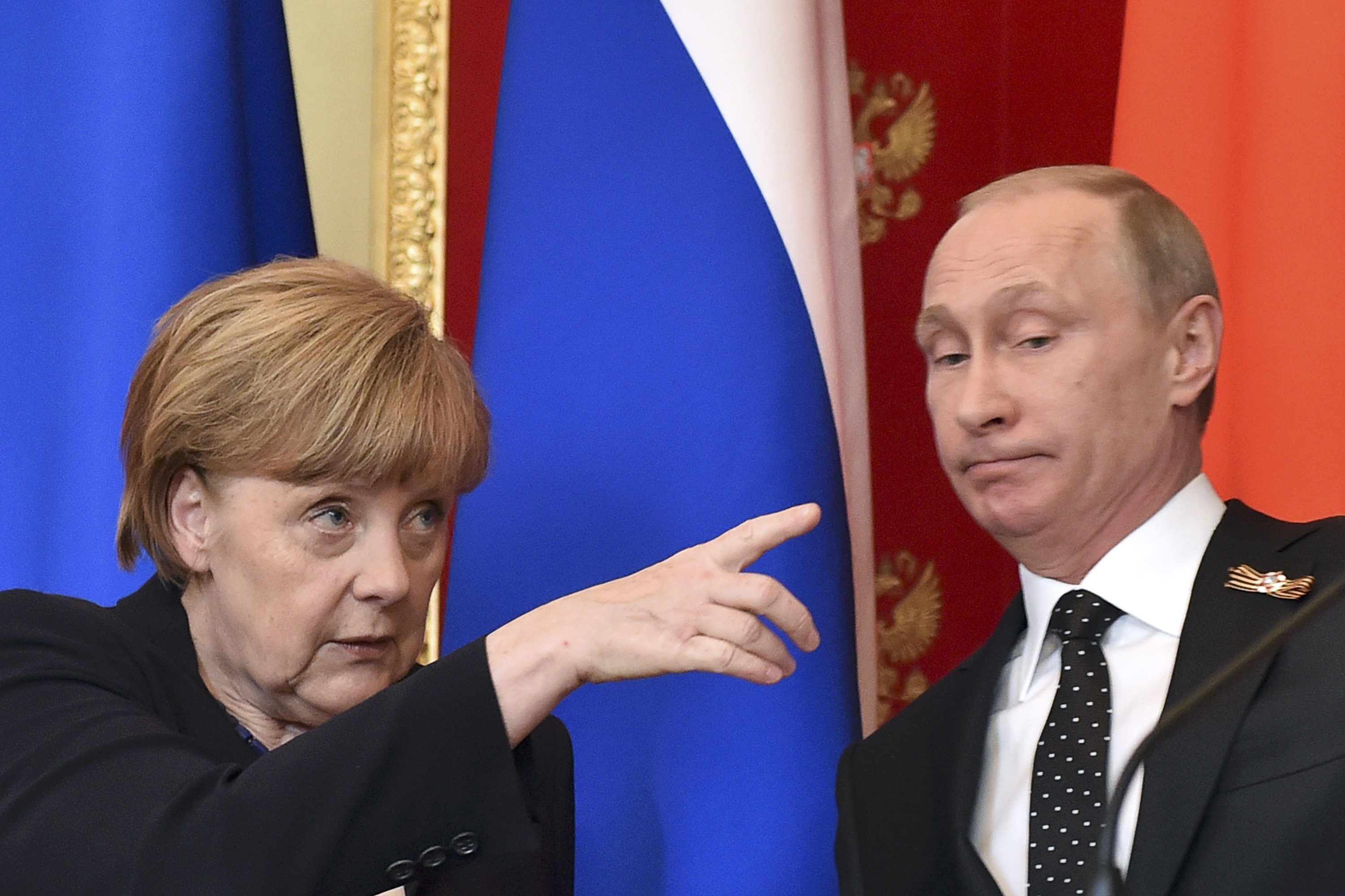 Меркель, Путин Меркель, Путин