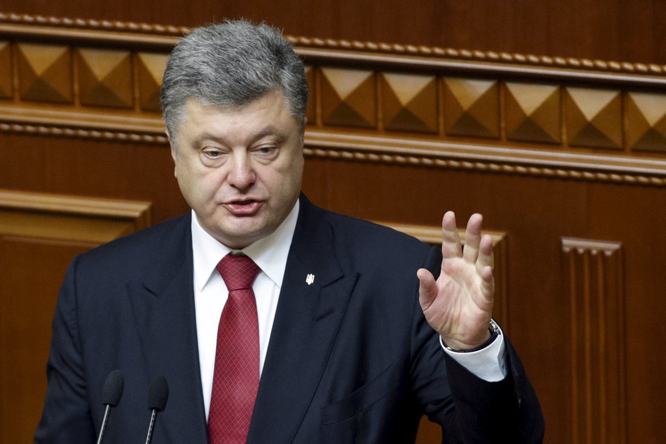 Петр Порошенко в Раде Петр Порошенко в Раде