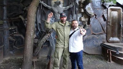 Чаленко и один из командиров боевиков, группы Чаленко и один из командиров боевиков, группы