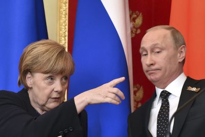 Меркель, Путин