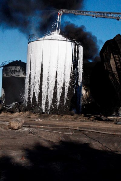 Месяц после пожара на нефтебазе под Киевом: в милиции рассказали о первых экспертизах
