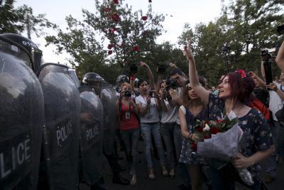Разгон акции в Ереване Разгон акции в Ереване