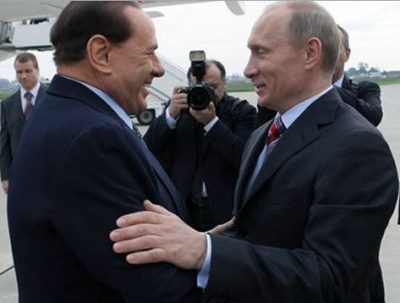 Путин, Берлускони