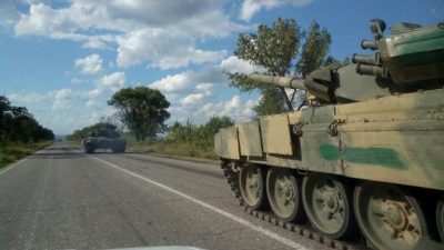 Бронетехника боевиков на Донбассе, иллюстрация Бронетехника боевиков на Донбассе, иллюстрация