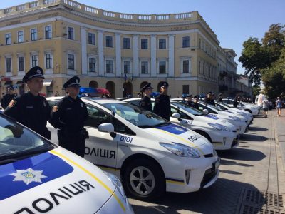 Присяга одесских полицейских Присяга одесских полицейских