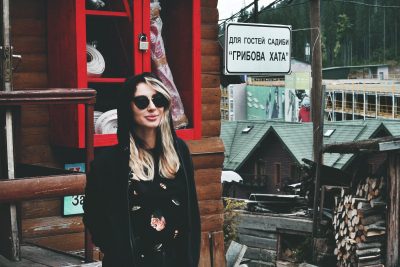 LOBODA в восторге от красоты и чистого воздуха украинских Карпат