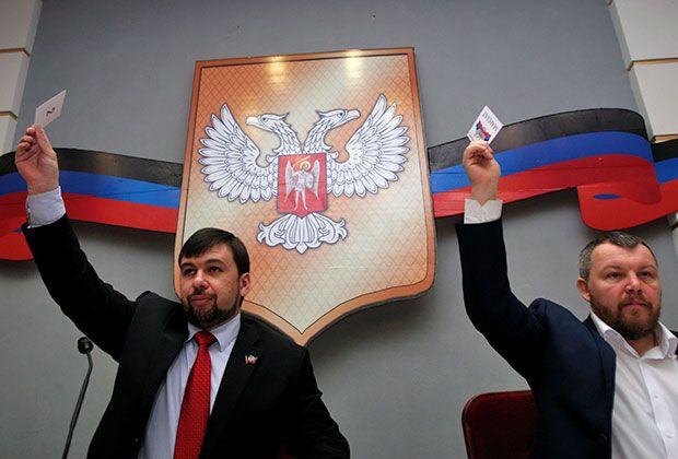 Андрей Пургин и Денис Пушилин Андрей Пургин и Денис Пушилин