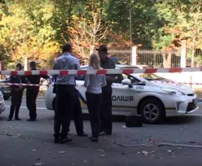 В центре Киева ранен милиционер В центре Киева ранен милиционер