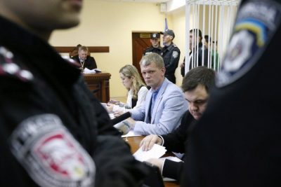 Игорь Швайка в зале суда Игорь Швайка в зале суда