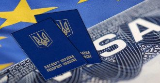 Украина, паспорт, виза, безвизовый, штамп