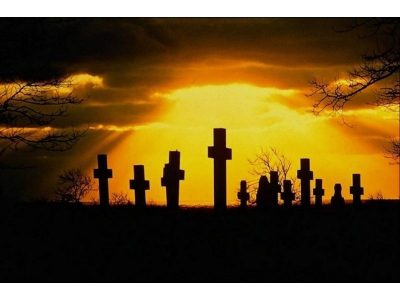смертность, вымирание, могилы, кладбище