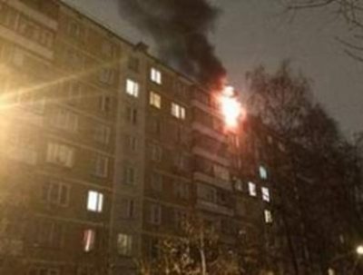 Разборки в Донецке: СМИ показали, как горела квартира "Гиви", опубликовано видео