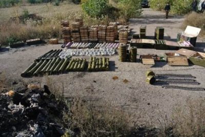 Крупный улов: под Лисичанском накрыли тайник с ПТУРами, гранатометами и боеприпасами