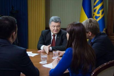 Петр Порошенко и журналисты Петр Порошенко и журналисты