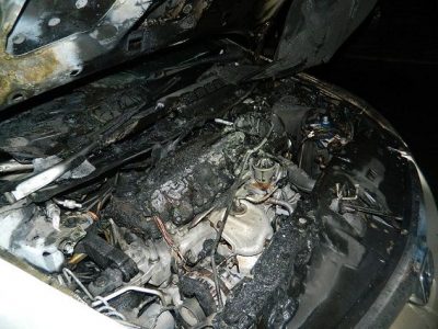 В Киеве иностранец оказался серийным поджигателем машин В Киеве иностранец оказался серийным поджигателем машин