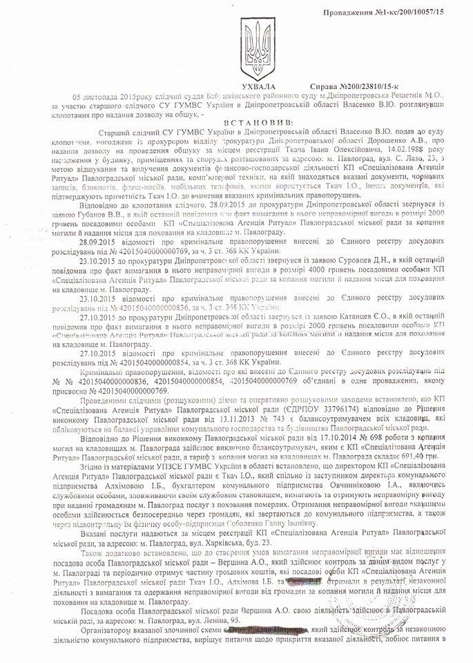 Кандидат в мэры Павлограда от "Оппоблока" наживается на копании могил Кандидат в мэры Павлограда от "Оппоблока" наживается на копании могил