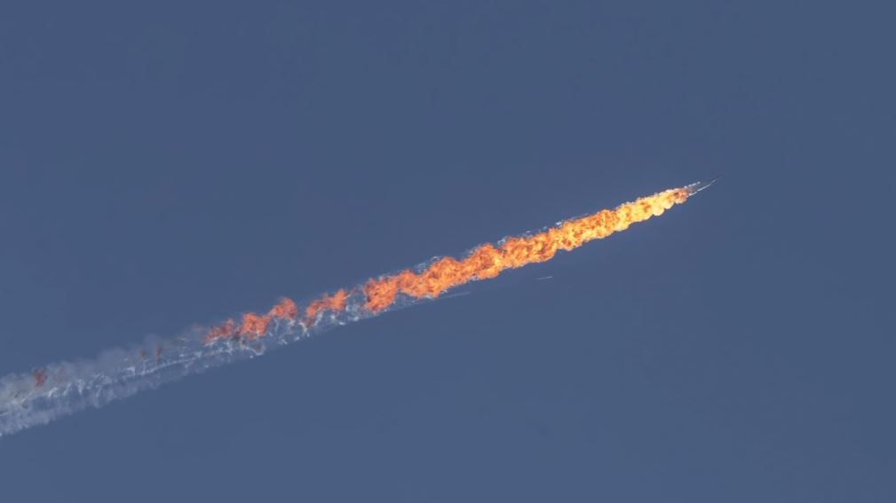 Крушение российского самолета