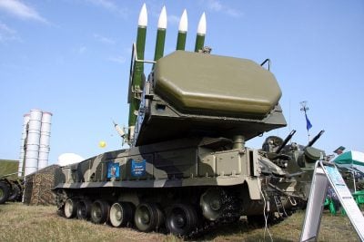 ЗРК среднего радиуса действия "Бук-М2Э"