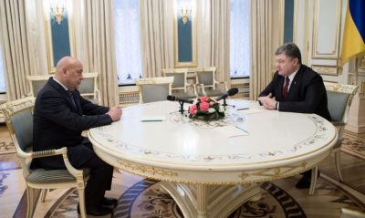 Петр Порошенко и Геннадий Москаль