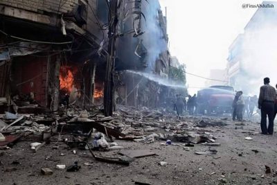 Война в Сирии, иллюстрация. Война в Сирии, иллюстрация.