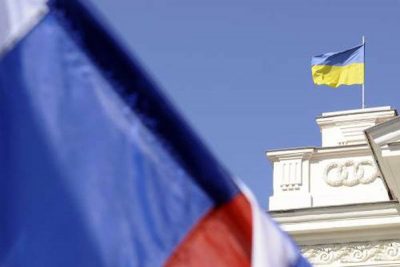 Украина, Россия, флаг