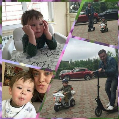 Жанна и сын Платон Жанна и сын Платон