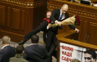 Рада, драка, Барна, Яценюк Рада, драка, Барна, Яценюк