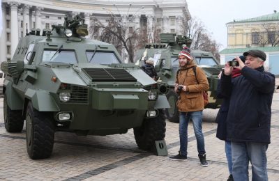 В Киеве показали новейшую "технику победы": опубликованы фото и видео