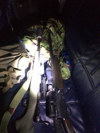 На Закарпатье со стрельбой задержали контрабандистов На Закарпатье со стрельбой задержали контрабандистов