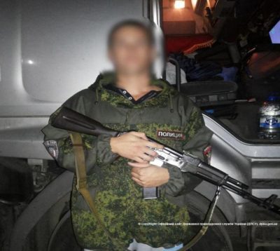 Пограничники поймали боевика ЛНР Пограничники поймали боевика ЛНР
