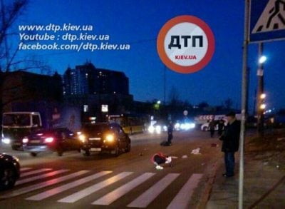 Машина сбила мальчика