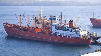 Российское судно "Профессор Меграбов". Российское судно "Профессор Меграбов".