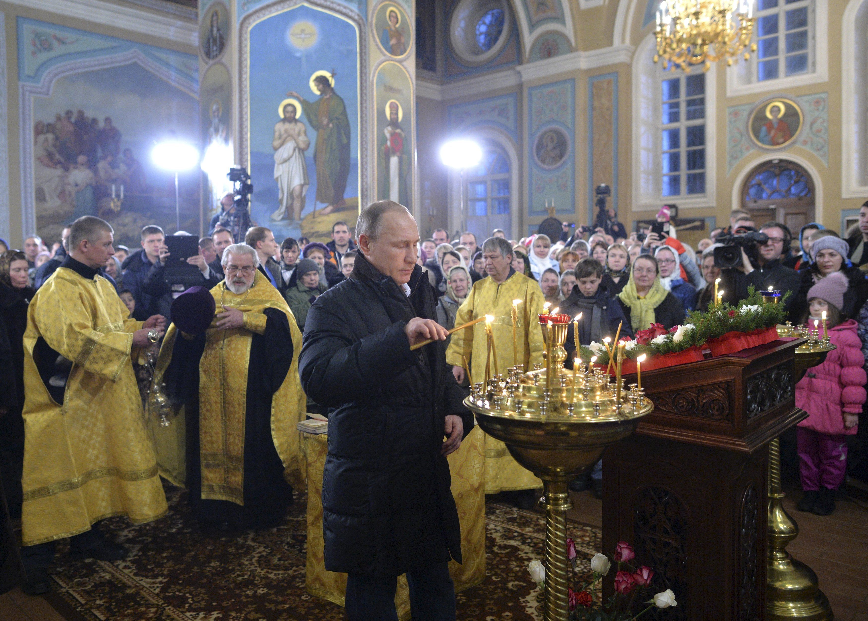 Путин, церковь Путин, церковь