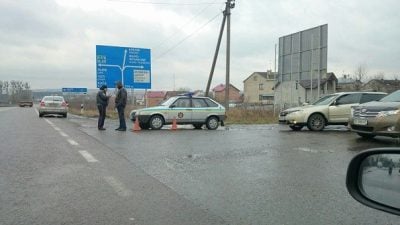 На Львовщине горняки перекрыли трассу, ведущую к границе