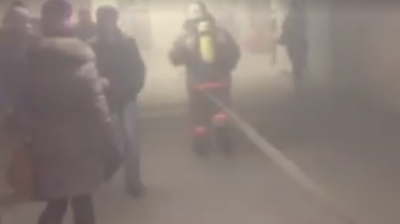 пожар на станции метро Дружбы народов. пожар на станции метро Дружбы народов.