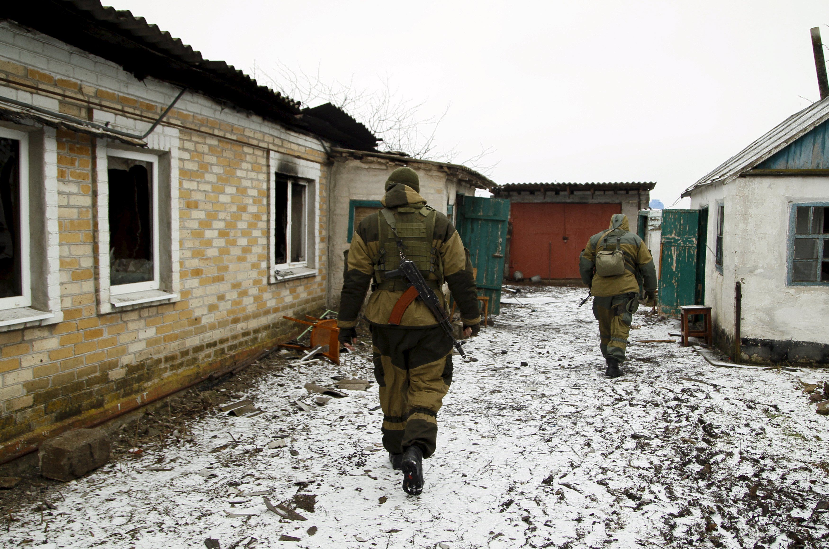 Боевики в Коминтерново, иллюстрация Боевики в Коминтерново, иллюстрация