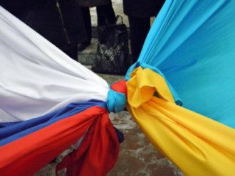 Флаг, Украина, Россия, узел, братство Флаг, Украина, Россия, узел, братство