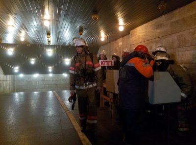 В Киеве горела станция метро: опубликованы фото и видео