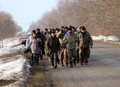 Протест бойцов 53-й бригады Протест бойцов 53-й бригады