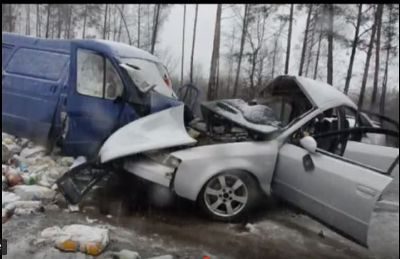 ДТП на Житомирщине: на "Варшавке" Audi протаранила ГАЗель, трое погибших