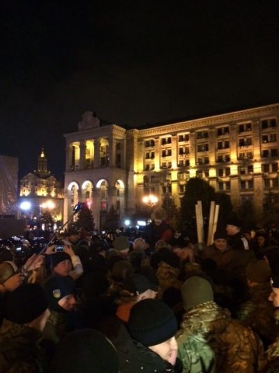 В ОУН отвергли причастность к погромам в Киеве В ОУН отвергли причастность к погромам в Киеве