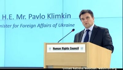 Климкин назвал потери Украины в войне и призвал мир усилить давление на Россию