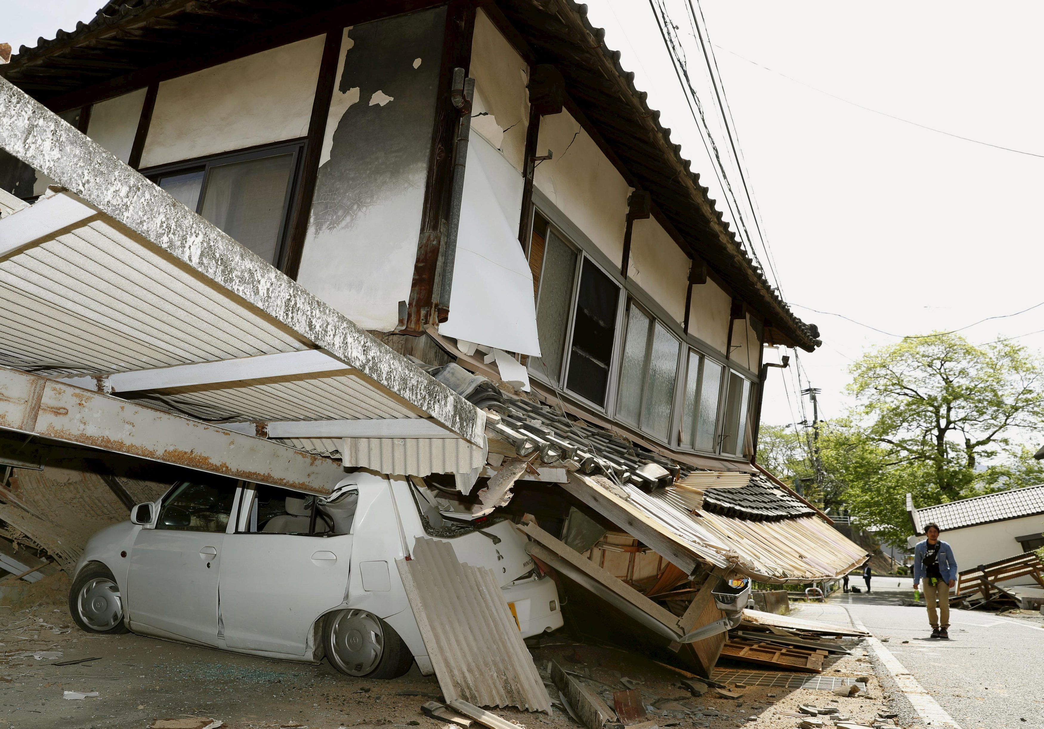 Earthquake in japan