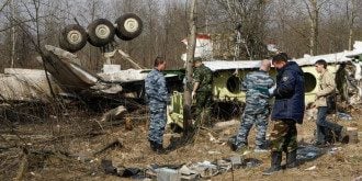 Разбившийся Ту-154